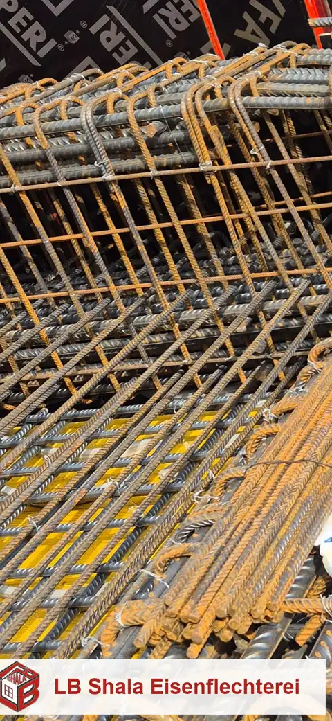 Zugeschnittener Bewehrungsstahl für Stahlkörbe